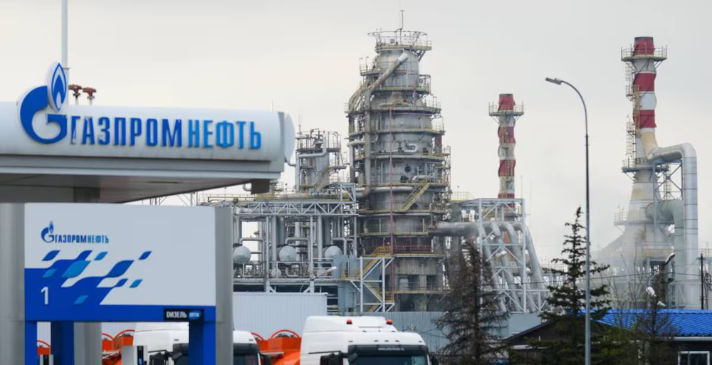 Planta de Gazprom en Rusia