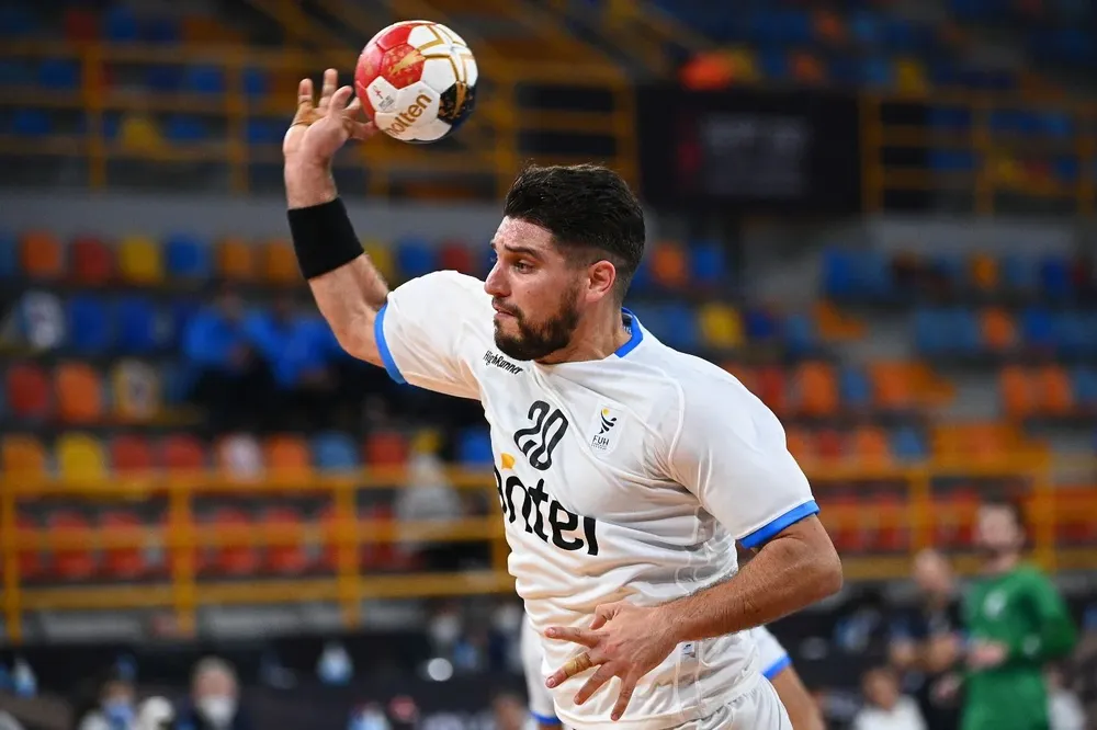 Federico Rubbo, goleador de Uruguay