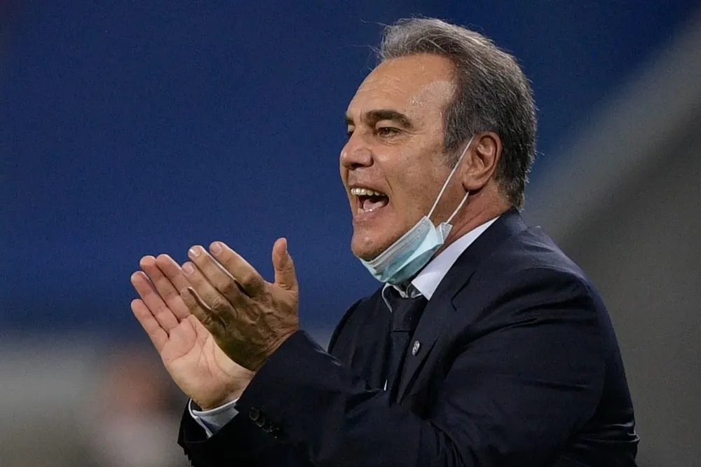 Martín Lasarte, entrenador de la selección de Chile