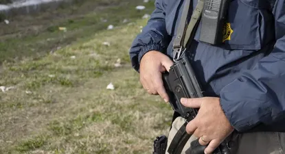 Policía en operativo de Cerro Norte.