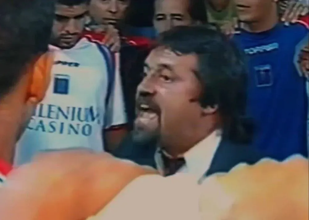 Ricardo Caruso Lombardi en el video de presentación como nuevo técnico de Miramar Misiones