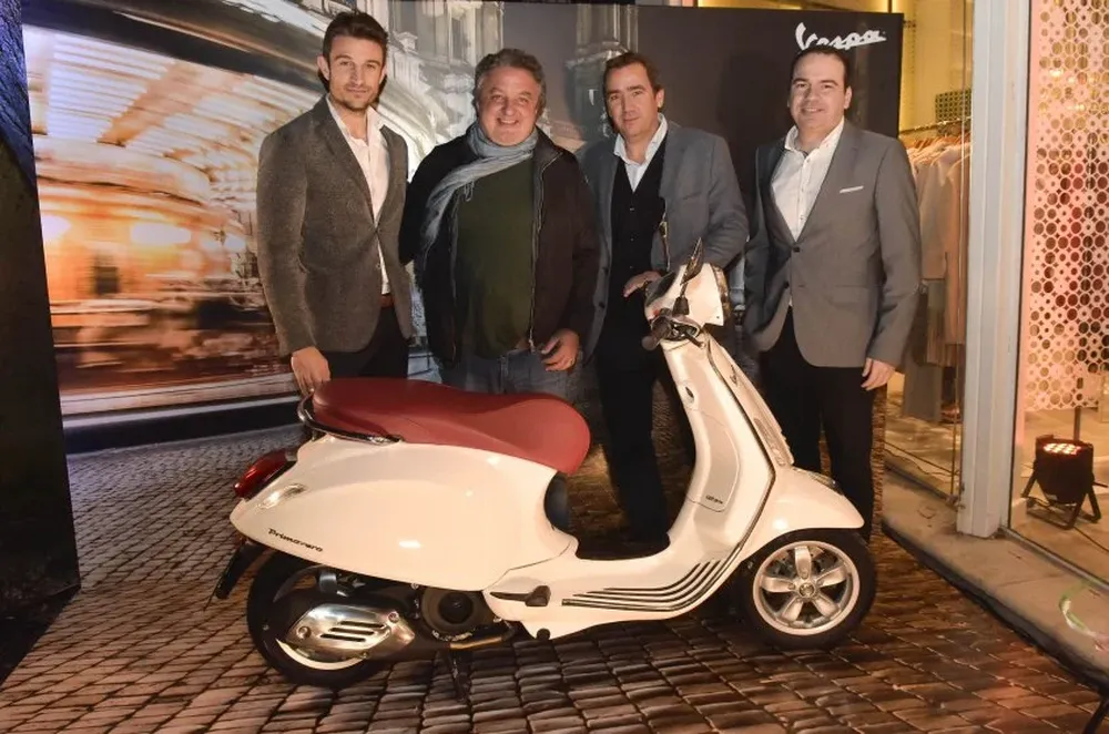 Leonel Delménico, Alex Saúl, Omar Daneri, y Pablo Ramos