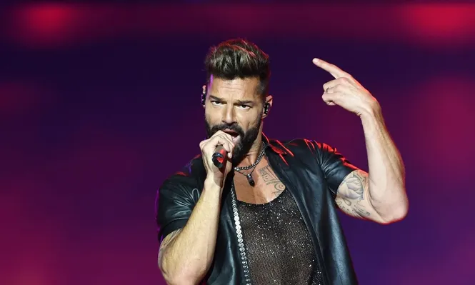 Ricky Martin durante su último concierto en Uruguay, en marzo de 2020