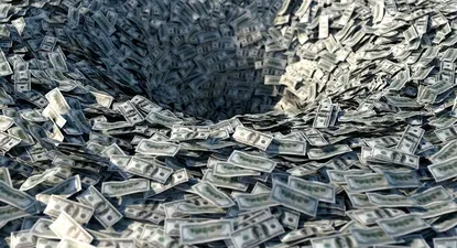 el dia que llovio medio millon de dolares en una autopista de eeuu