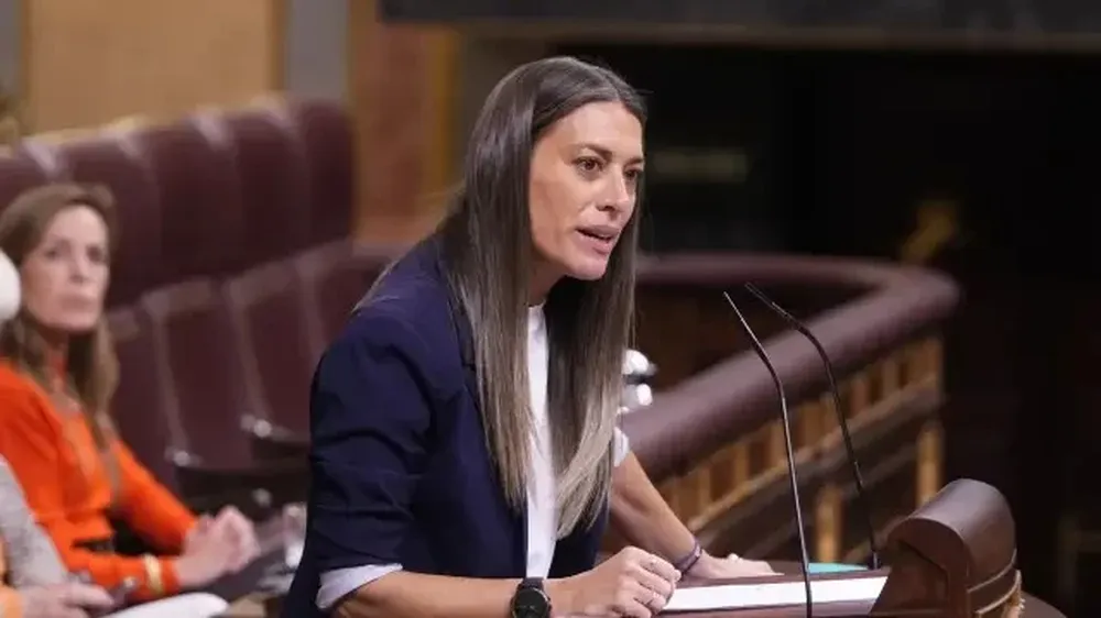 La portavoz de Junts en el Congreso de los Diputados, Miriam Nogueras