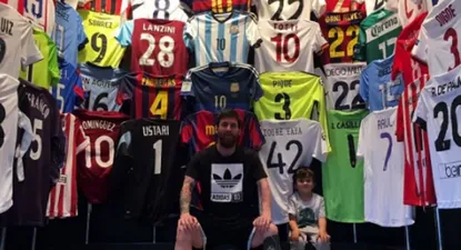 Messi y su colección