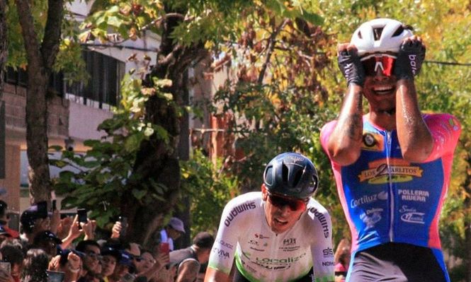 La emoción de Mateo Mascarañas al ganar en Tacuarembó