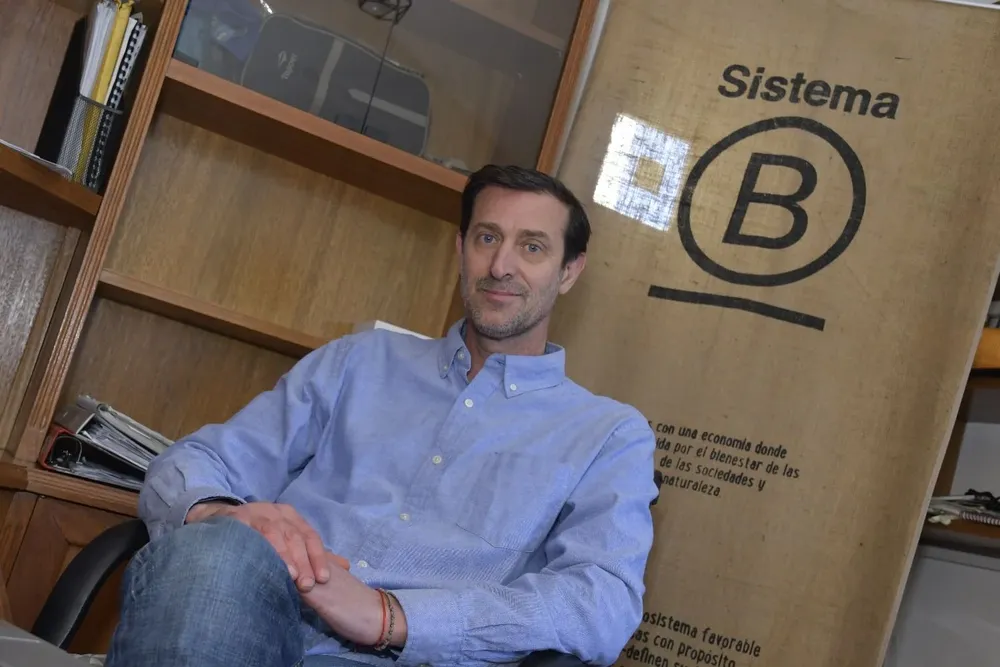 Bebo Gold, director ejecutivo de Sistema B Uruguay