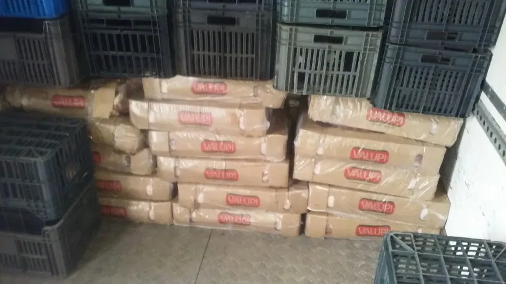 Mercadería incautada en Bella Unión