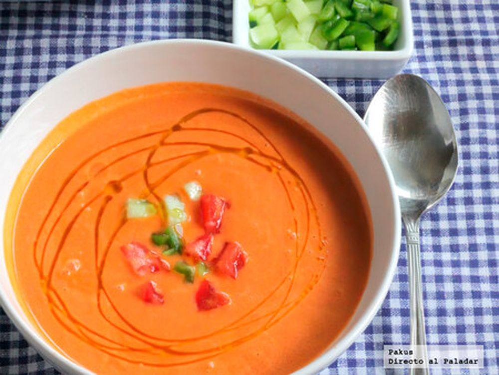 Gazpacho andaluz.