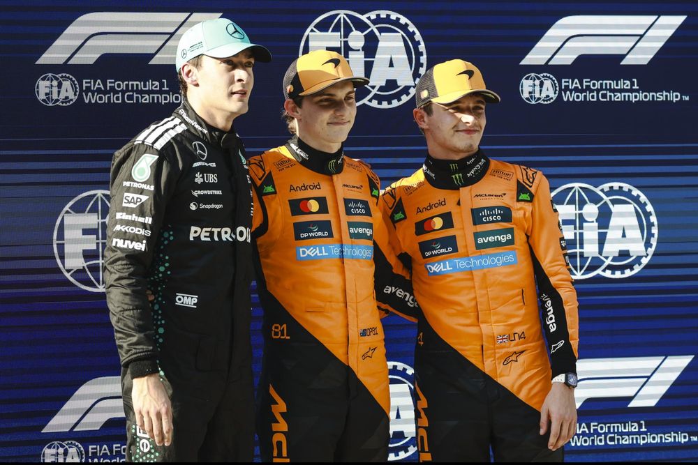 Largada del Gran Premio de China.