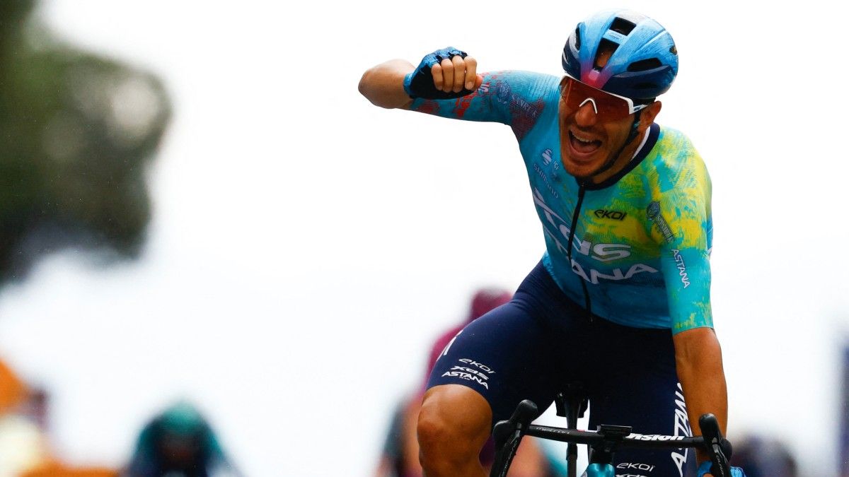 Giro de Italia: el uruguayo Thomas Silva se mantuvo 