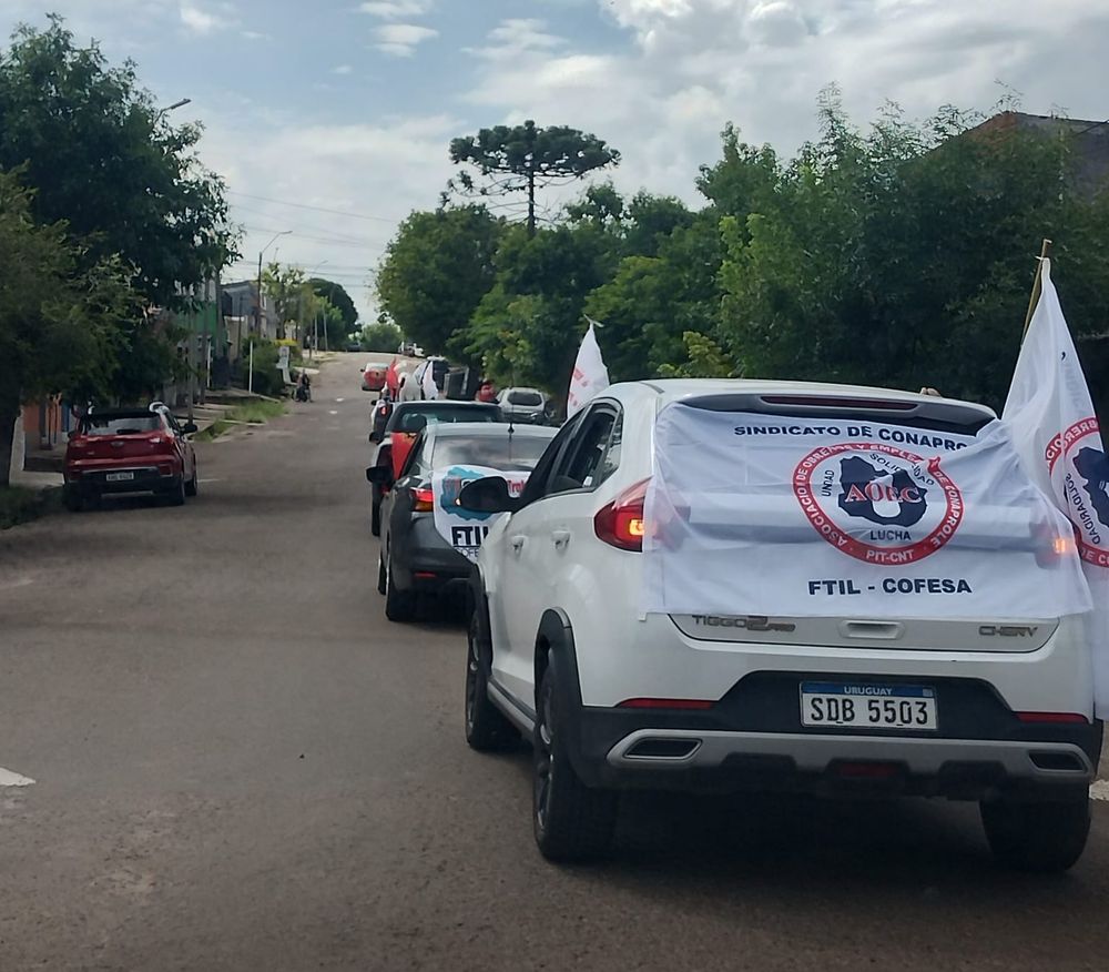 Coleme: trabajadores están en viaje desde Melo a Montevideo.
