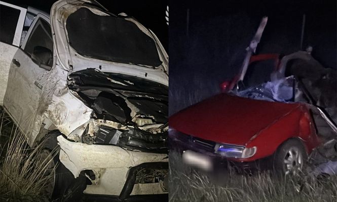 Así quedaron los autos que se accidentaron en Florida