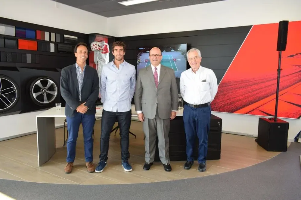 Javier Lestido, Pablo Cuevas, Juan Lestido y Daniel Azzini