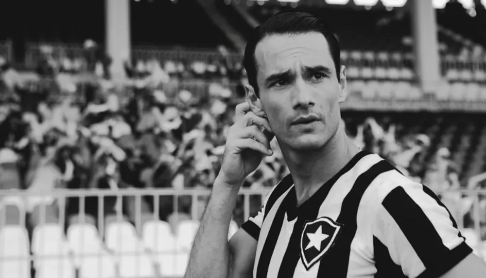 El brasileño Rodrigo Santoro como el astro de Botafogo Heleno de Freitas, en Heleno