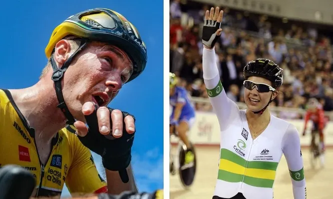 Rohan Dennis y Melissa Hoskins