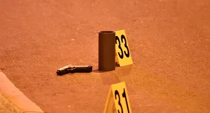 Policía Científica trabaja en el lugar