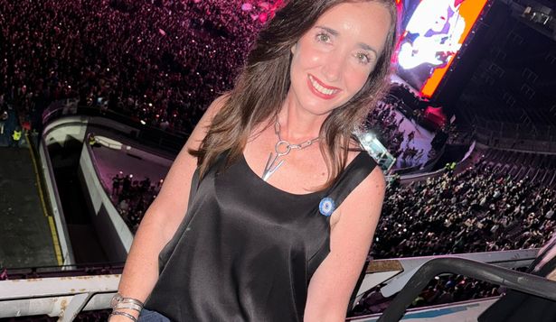 Villarruel se destacó entre el público.