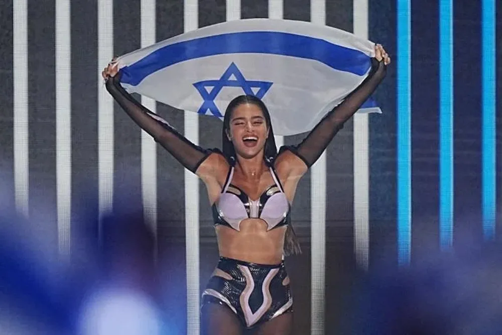Noa Kirel representando a Israel en Eurovisión 2023