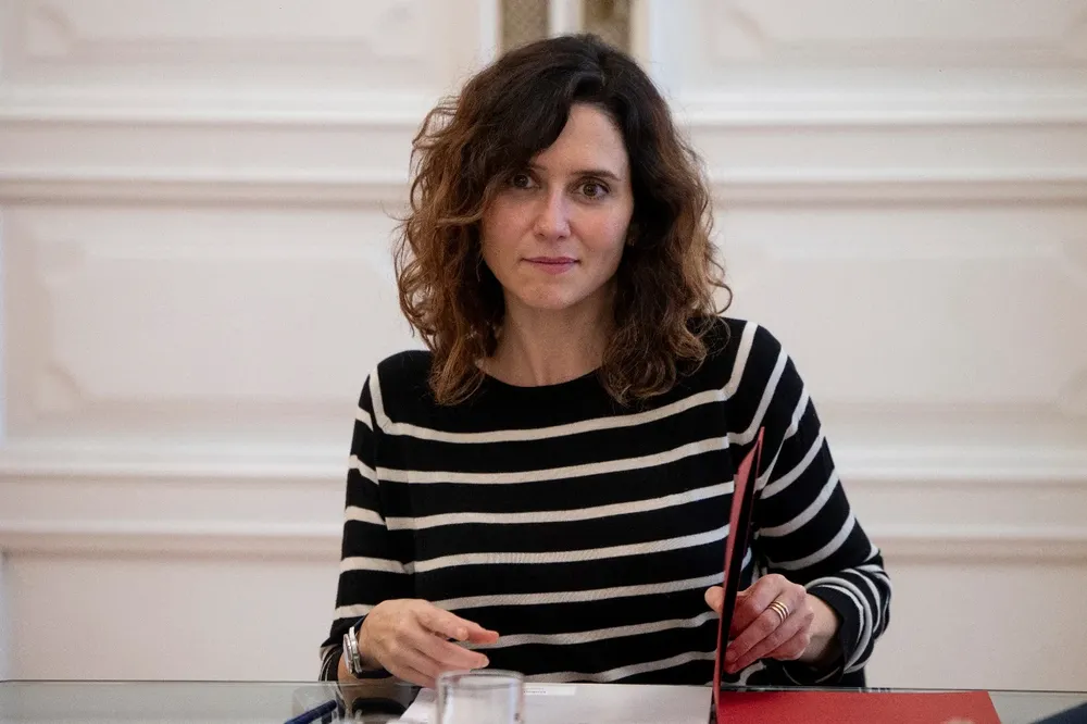 La presidenta de la Comunidad de Madrid, Isabel Díaz Ayuso.