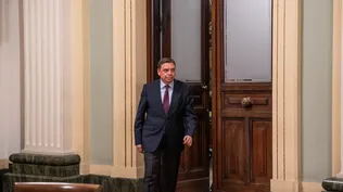 El ministro de Agricultura, Pesca y Alimentación, Luis Planas, a su llegada a una reunión con las organizaciones profesionales agrarias responsables de las protestas, en la sede del Ministerio, a 15 de febrero de 2024,