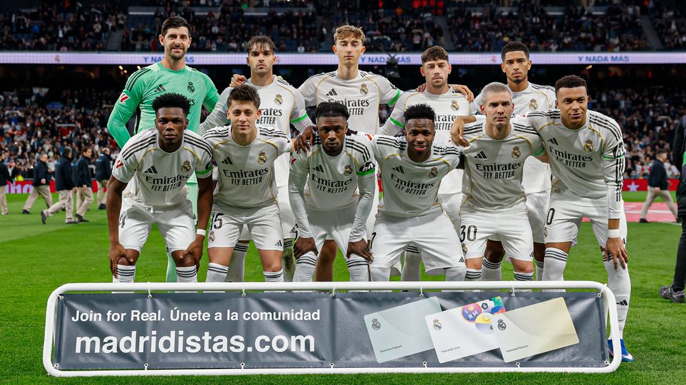 El once titular del Real Madrid que venció al Rayo Vallecano