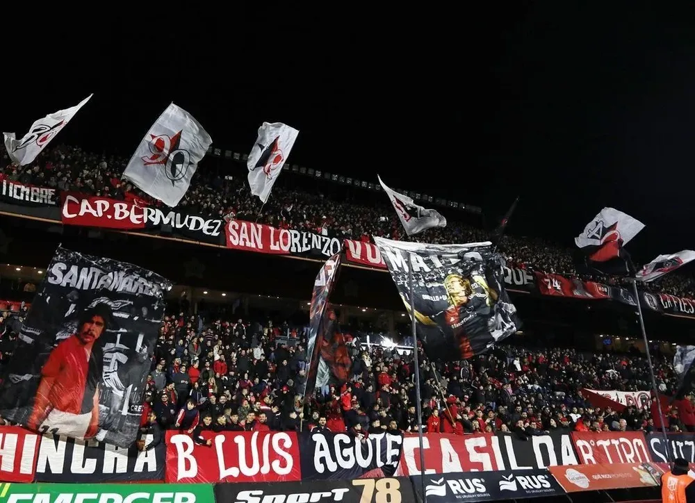 La hinchada de Newells Old Boys