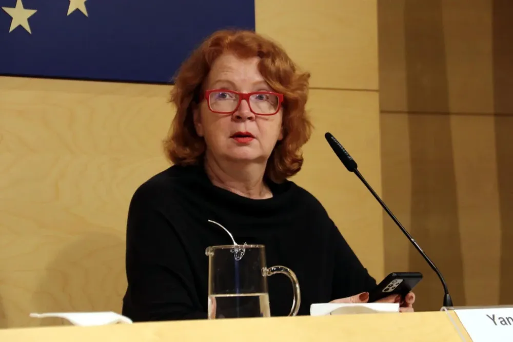 La vicepresidenta de la Comisión de Peticiones del Parlamento Europeo, la liberal estonia Yana Toom