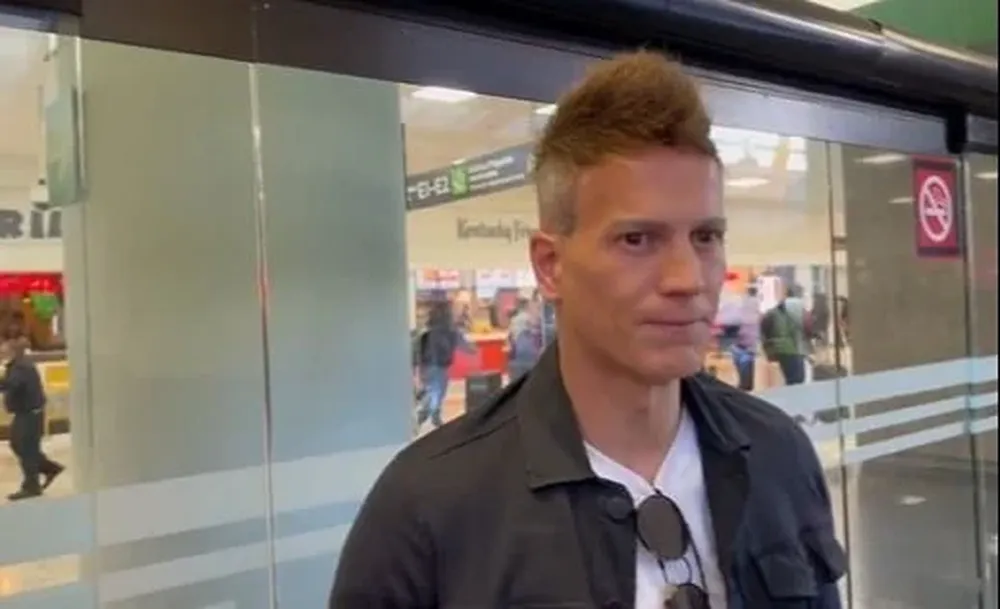 Seba Sosa a su llegada a México