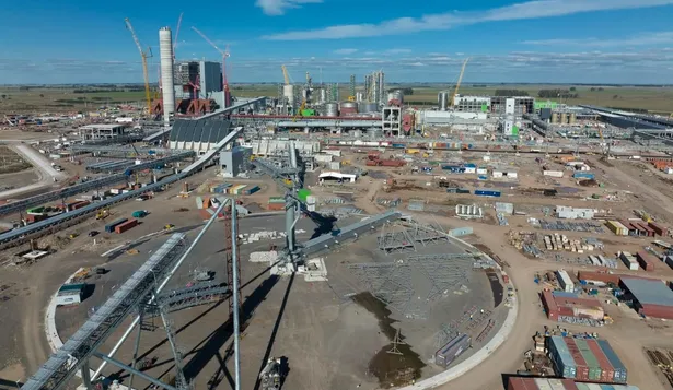 Planta de celulosa de UPM en Paso de los Toros