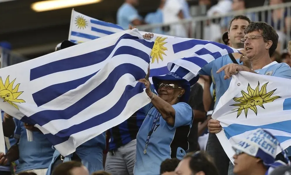 Hinchas uruguayos