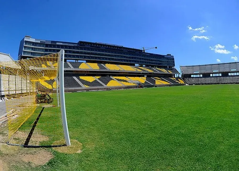 El estadio de Peñarol hoy, toda una realidad