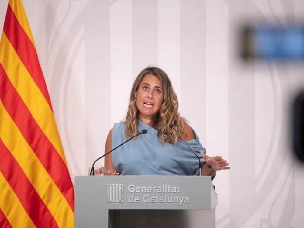 La portavoz de la Generalidad, Patricia Plaja