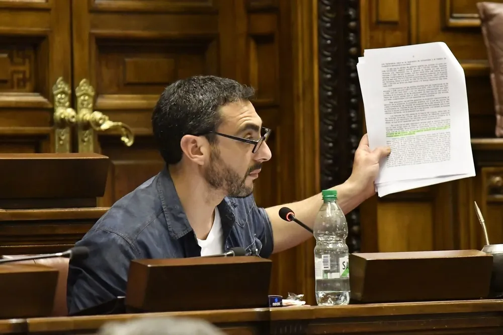 El comunista Gerardo Núñez fue el diputado interpelante