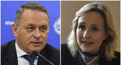 Álvaro Delgado y Laura Raffo