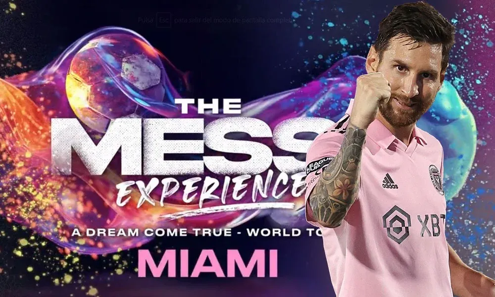 Presentación de la muestra La Experiencia Messi: un sueño hecho realidad