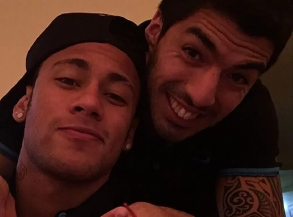 Suárez y Neymar