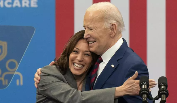El presidente de EEUU, Joe Biden, y la vice Kamala Harris.