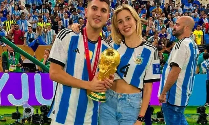 Exequiel Palacios y Yésica Frías