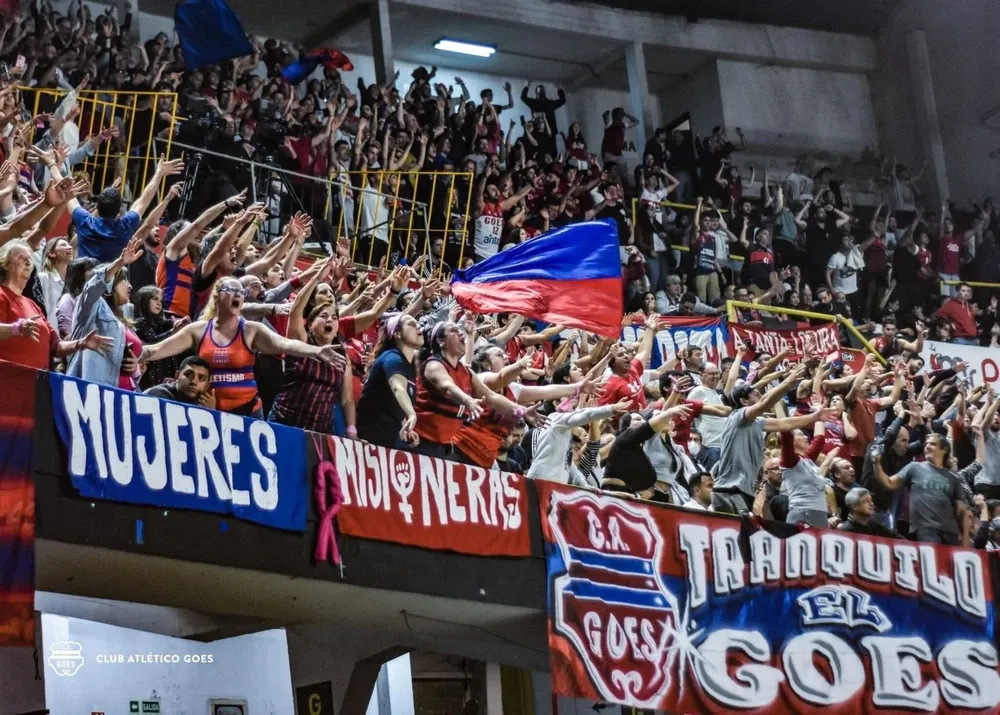 Parcialidad de Goes en el encuentro contra Aguada