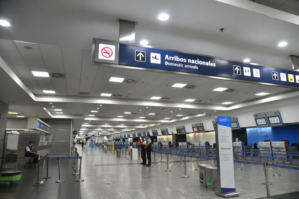 Aeroparque en Argentina.