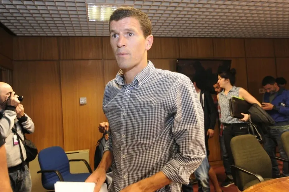 Diego Scotti, presidente de la Mutual, habló con Referí y mantenía la esperanza de que se postergara el partido, cosa que finalmente sucedió