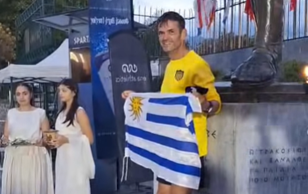 Fernando Martínez en la Spartathlon 2026