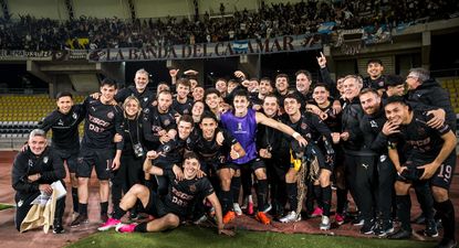 Platense celebra su histórica clasificación a cuartos de final de la Copa Libertadores
