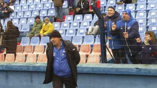 Mario Saralegui en el Parque Central