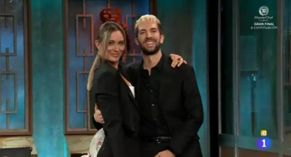 La tenista española Paula Badosa y David Broncano en La Revuelta.