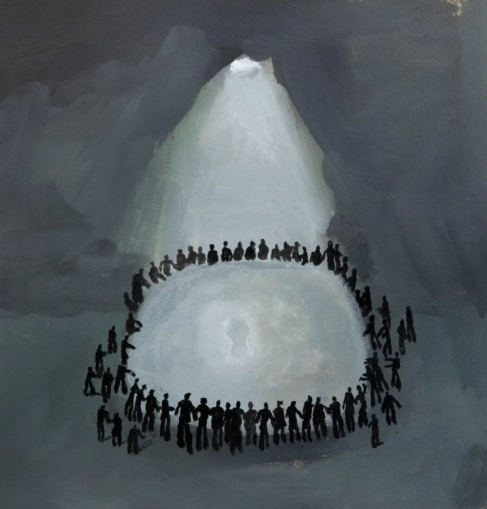 Ignacio Iturria donó su obra como homenaje hacia los científicos del GACH