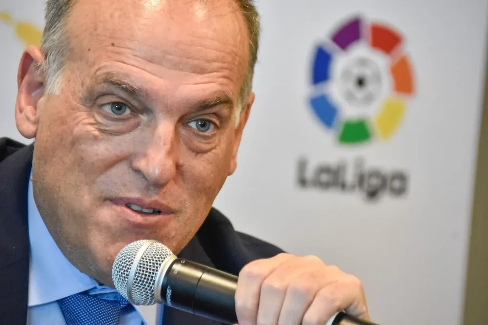 Javier Tebas, presidente de La Liga de España