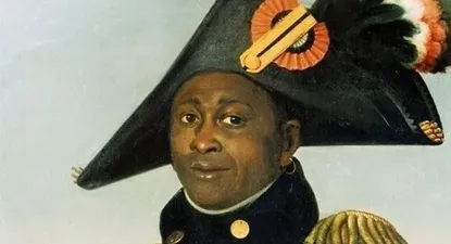 Toussaint Louverture en una pintura de principios del siglo XIX.